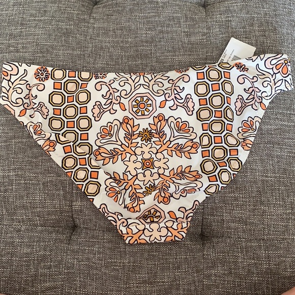 Tory Burch Hicks Garden Bikini Bottom L NWT - Picture 3 of 4